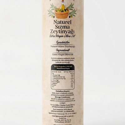DOĞAL NATUREL SIZMA ZEYTİNYAĞI (0,75 LİTRE)