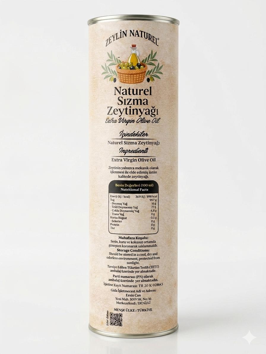 DOĞAL NATUREL SIZMA ZEYTİNYAĞI (0,75 LİTRE) - Görsel 2