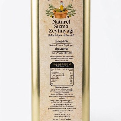 DOĞAL NATUREL SIZMA ZEYTİNYAĞI (5 Litre)