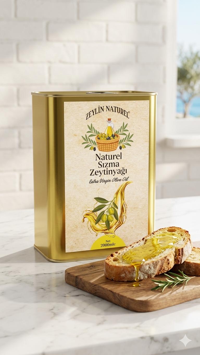 DOĞAL NATÜREL SIZMA ZEYTİNYAĞI (2 Litre)