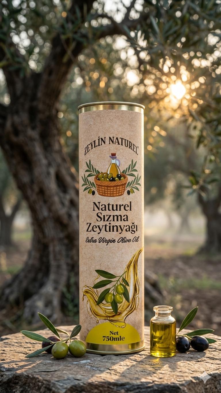 DOĞAL NATUREL SIZMA ZEYTİNYAĞI (0,75 LİTRE)