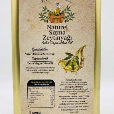 DOĞAL NATUREL SIZMA ZEYTİNYAĞI (10 Litre)