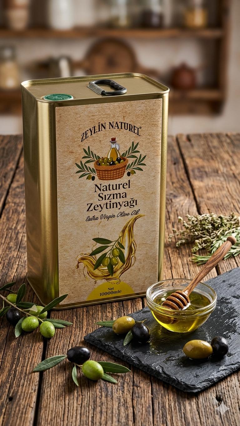 DOĞAL NATUREL SIZMA ZEYTİNYAĞI (10 Litre)